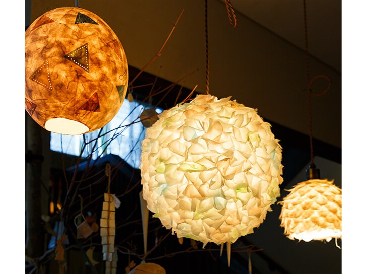 月山和紙 雪洞 お土産図鑑 月山和紙月山和紙あかりアーティスト せいのまゆみ